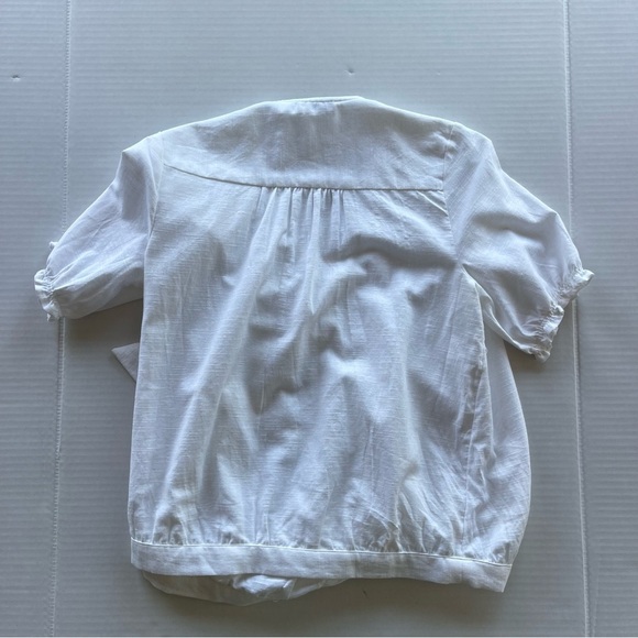 Lucky Brand Short Sleeve Wrap Elegant Top Women size Small - Picture 5 of 11